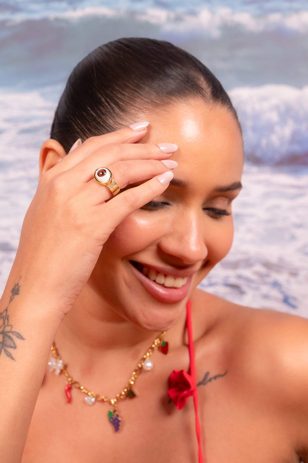 Celestial Eye Statement Ring