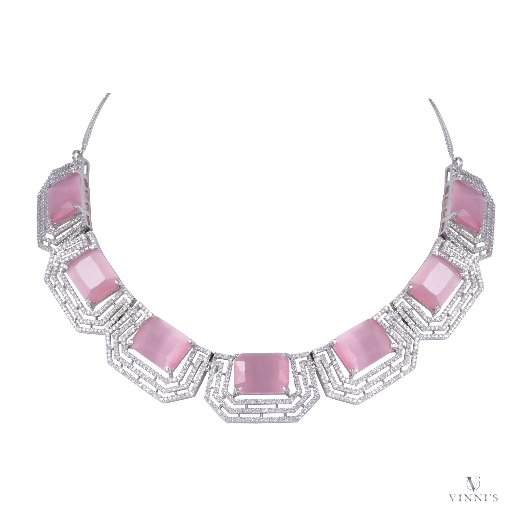 Ad Jewelry Necklace Set Roseate Refinement - Vinni’s Jewelry