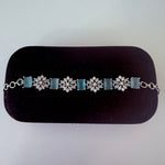 Aquamarine Blossom Bracelet - Vinni’s Jewelry