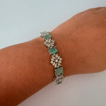 Aquamarine Blossom Bracelet - Vinni’s Jewelry