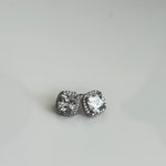 Aurora Cushion Studs - Vinni’s Jewelry