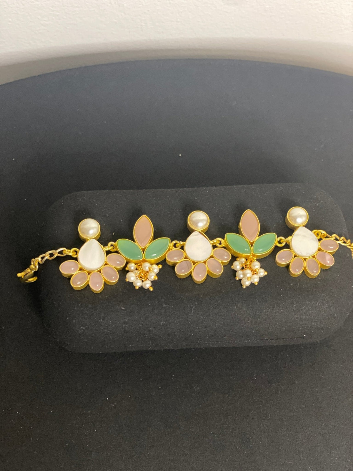 Buy Adjustable Pearl Bracelet | Blossom Petal - Vinni’s Jewelry