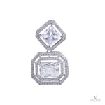 Buy Beautiful Moissanite Designer Ad Jewelry | Crystal Lattice Earrings - Vinni’s Jewelry