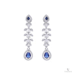 Buy Bridal Ad Jewelry Necklace | Sapphire Solitude - Vinni’s Jewelry