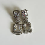 Celestial Glimmer CZ Drop Earrings - Vinni’s Jewelry