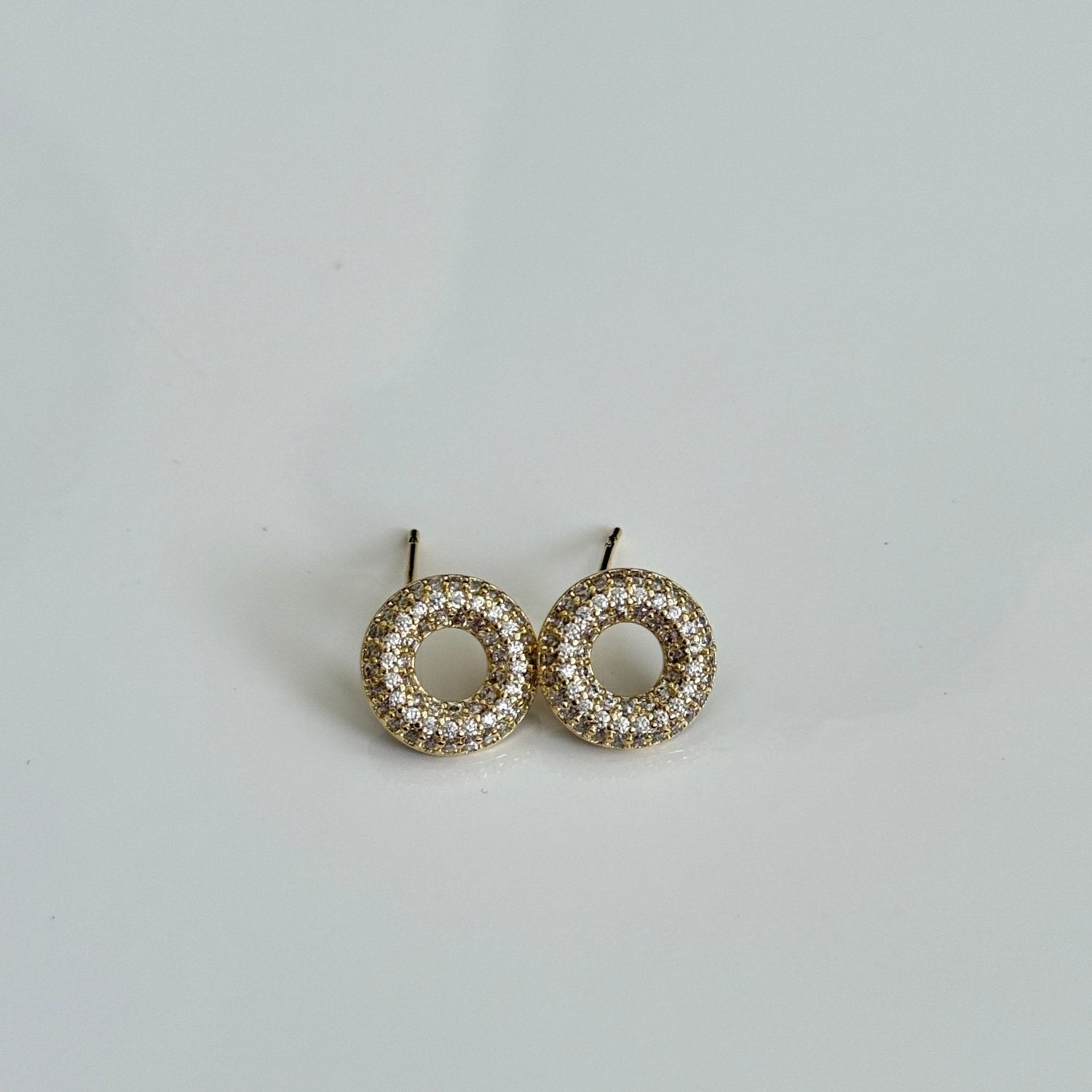 Circle of Sparkle Studs