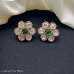 Crystal Bloom Stud Earrings - Vinni’s Jewelry