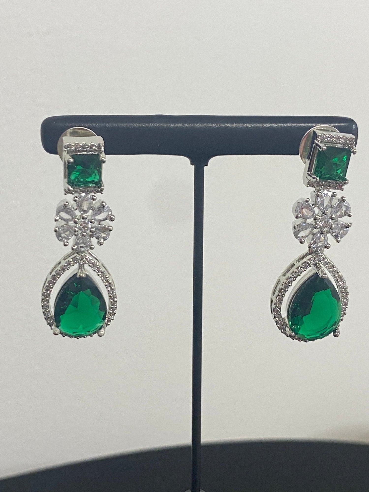 Ethereal Teardrop Gemstone Earrings