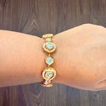 Golden Glow Polki Bracelet - Vinni’s Jewelry