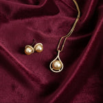 Golden Grace Pearl Set - Vinni’s Jewelry