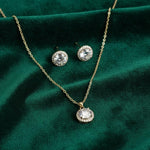 Golden Halo Elegance Set - Vinni’s Jewelry