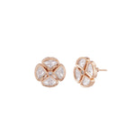 Kundan Clover Studs - Vinni’s Jewelry