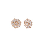 Kundan Hexa Studs - Vinni’s Jewelry