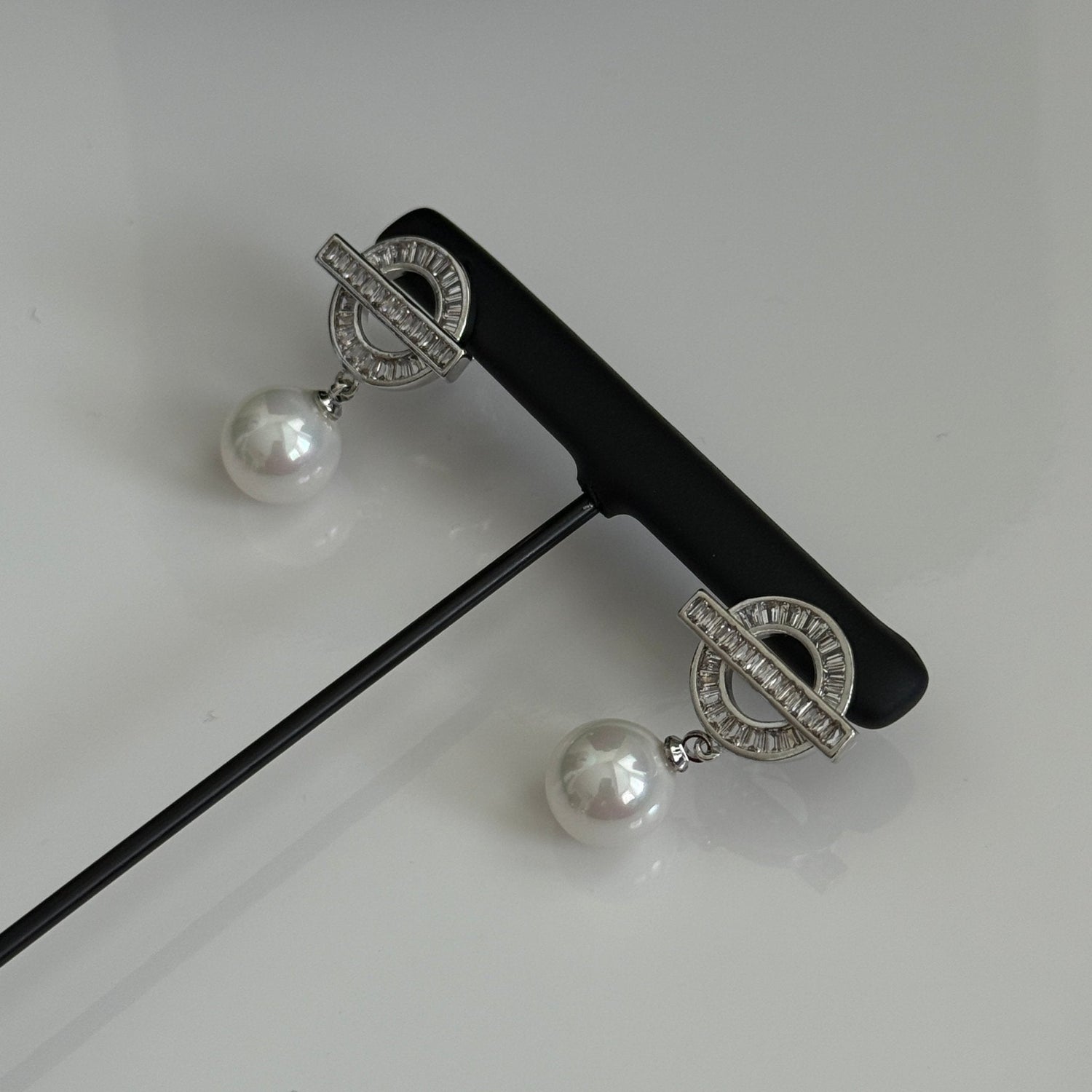 Lustrous Pearl Halo Set - Vinni’s Jewelry
