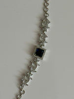 Midnight Blossom Sapphire Bracelet - Vinni’s Jewelry