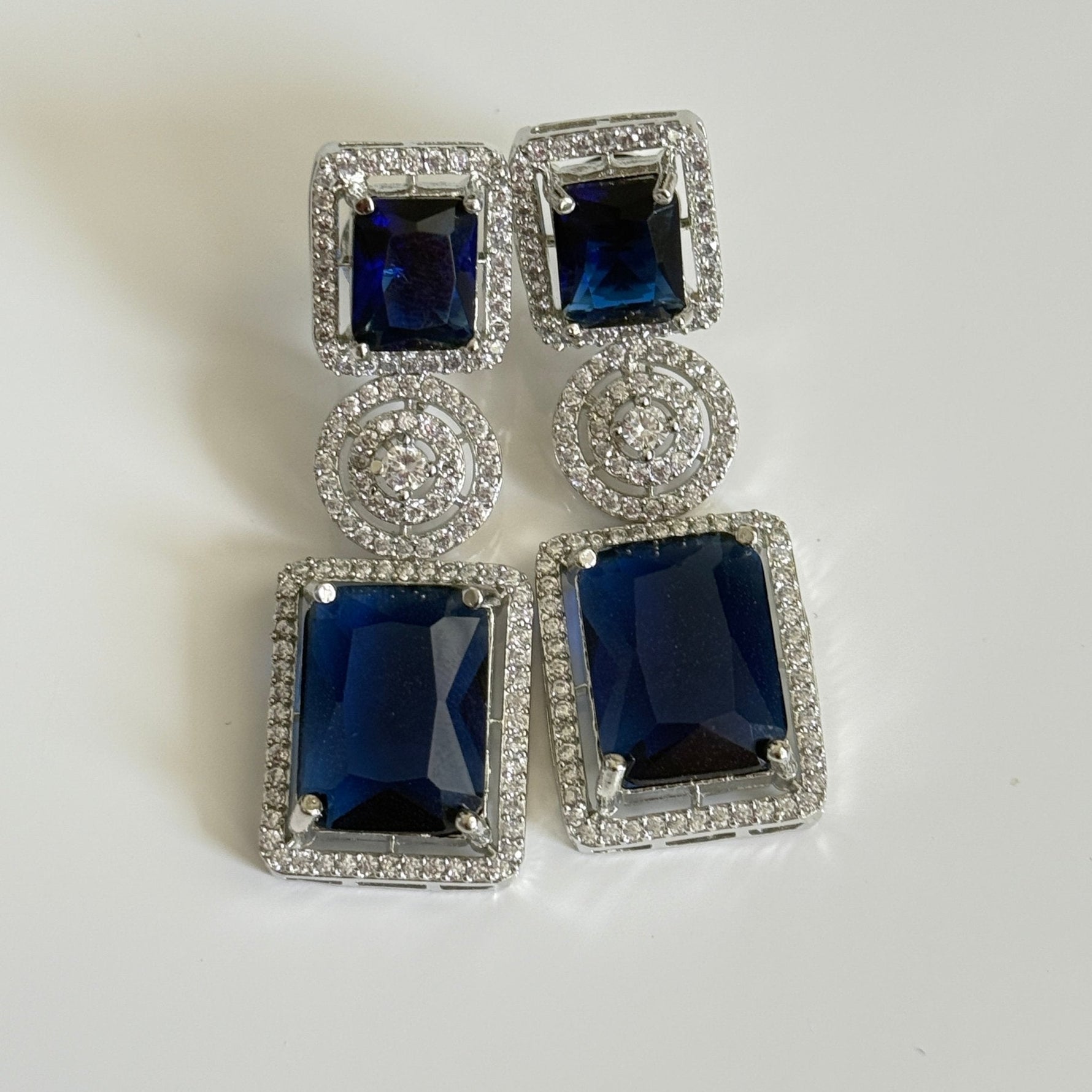 Midnight Majesty CZ Earrings - Vinni’s Jewelry
