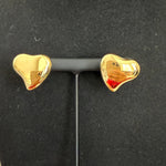 Molten Heart Gold Studs - Vinni’s Jewelry