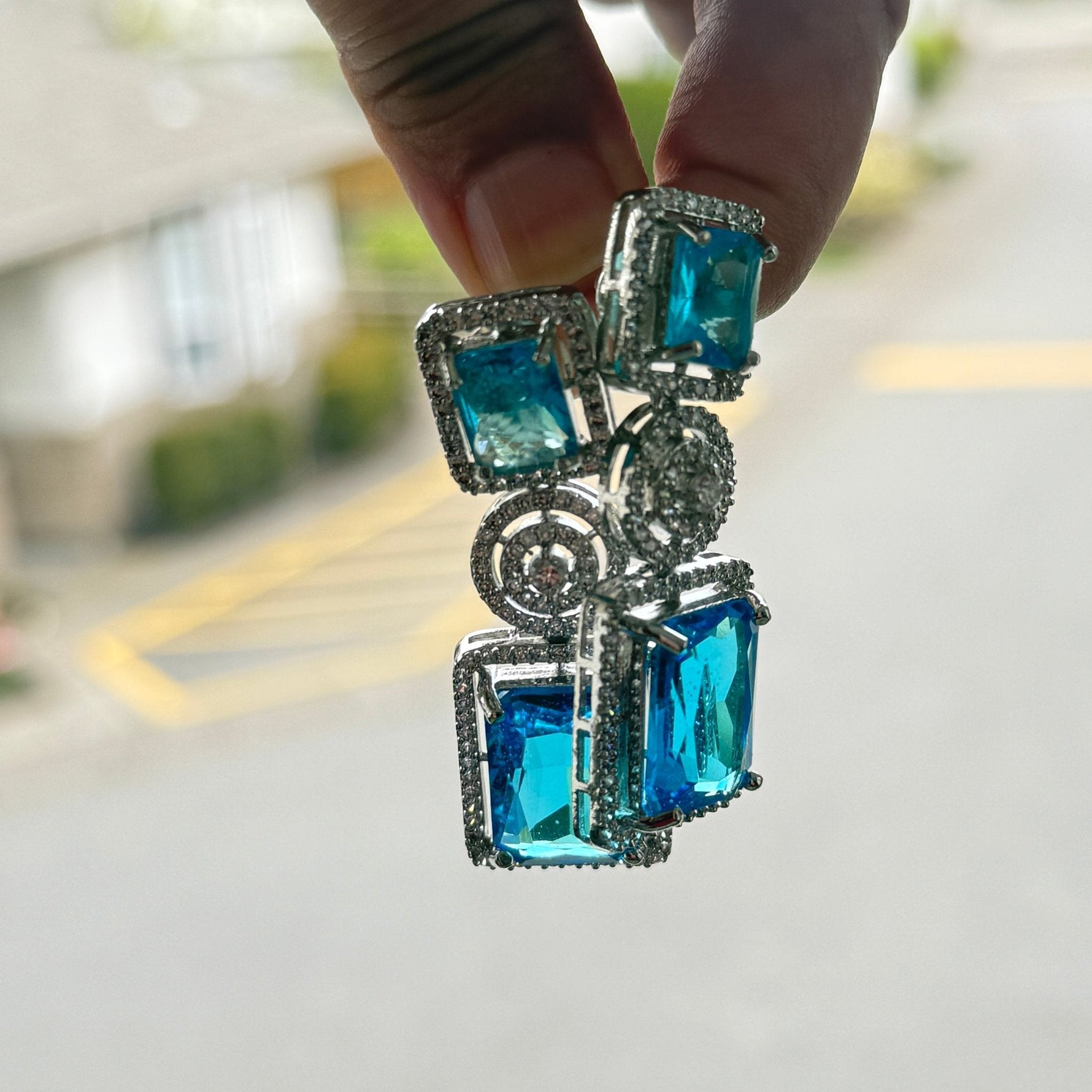 Ocean Prism Statement Earrings - Vinni’s Jewelry