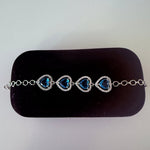 Oceanic Heart Charm Bracelet - Vinni’s Jewelry