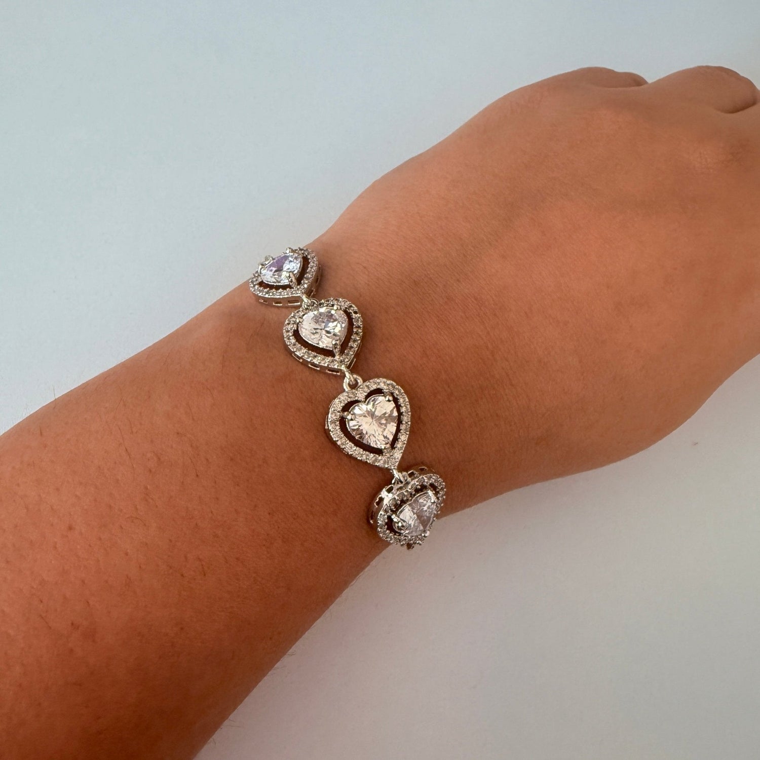 Radiant Heart Charm Bracelet - Vinni’s Jewelry