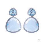 Shop Luxury earrings | Azure Elegance Drops - Vinni’s Jewelry