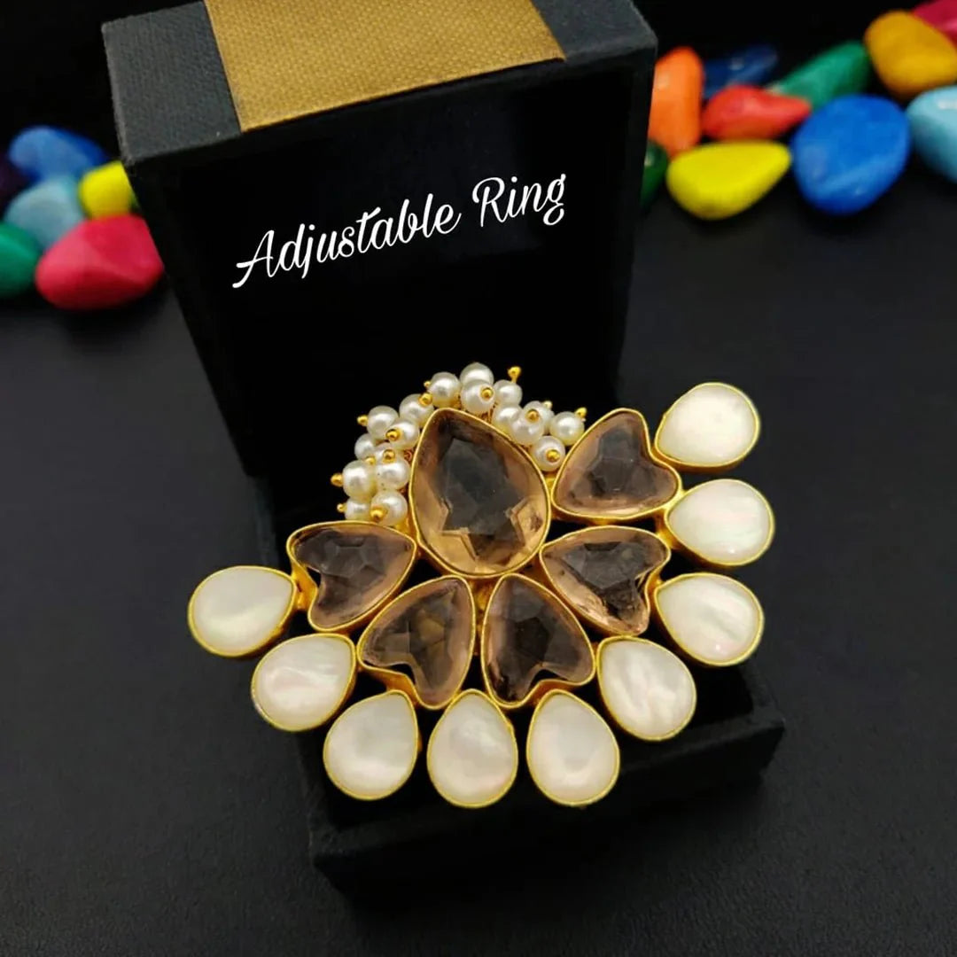 Sunset Bloom Ring - Vinni’s Jewelry