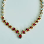 Vinni’s Ruby Blossom Set - Vinni’s Jewelry