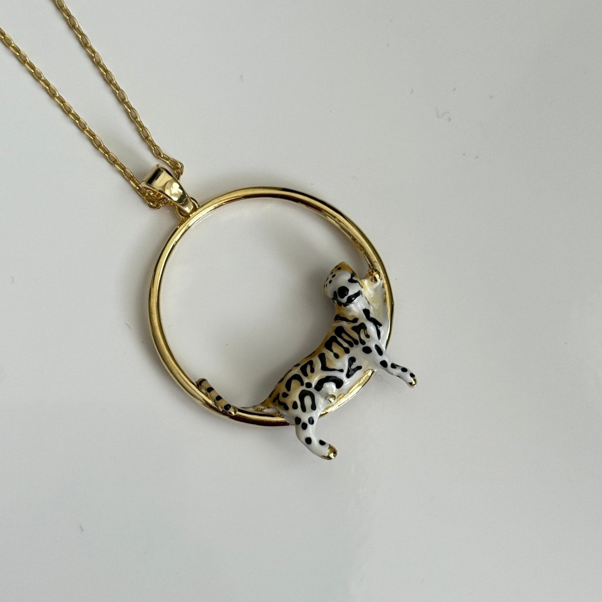 Wild Whisper Leopard Pendant - Vinni’s Jewelry